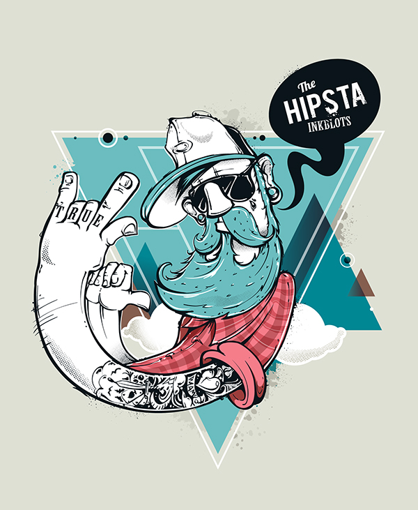 600x731 Hipster Vectors On Behance