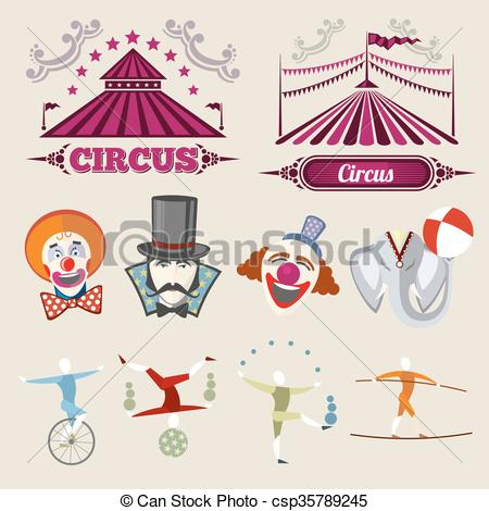 450x470 Circus Vector Art Music Clipart