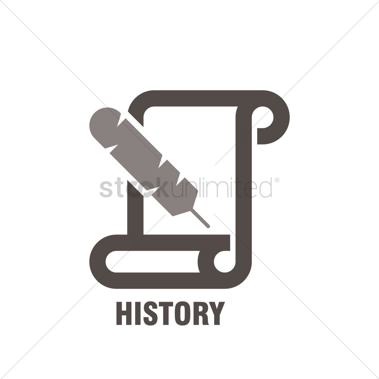 1300x1300 History Subject Icon Vector Image