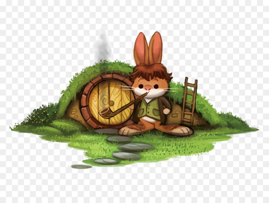 900x680 The Hobbit Drawing Rabbit