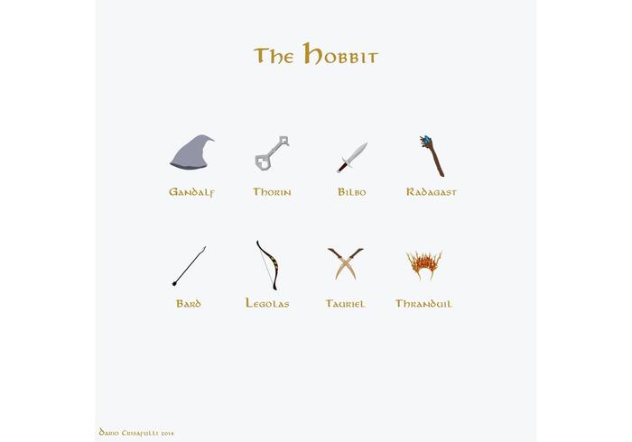 700x490 The Hobbit Vectors Free Vector Art