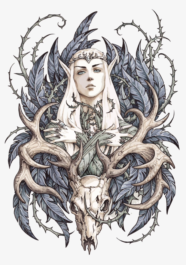 650x923 Vector Wizard King, Elven King, Hobbit, Hand Painted Png And