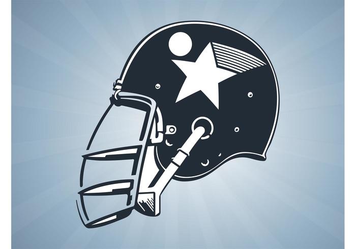 700x490 Hockey Helmet Vector