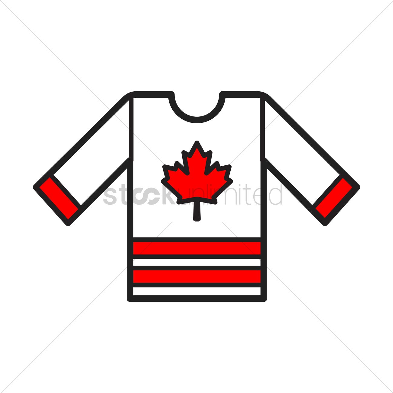 1300x1300 Hockey Jersey Vector Image