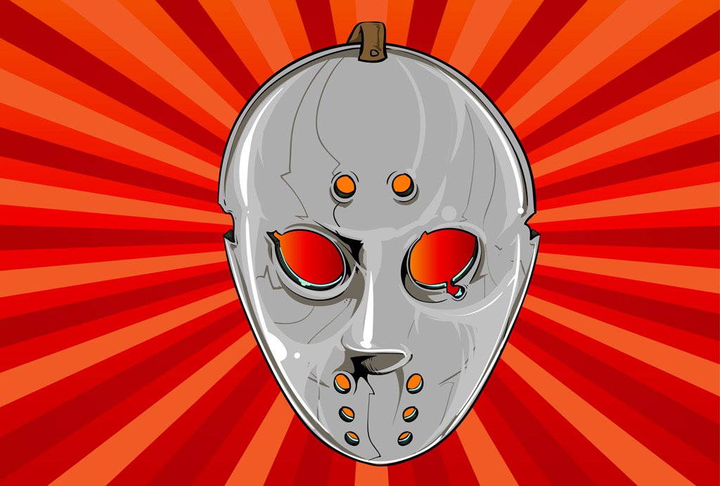 1024x691 Hockey Mask Vector Vector Art Amp Graphics
