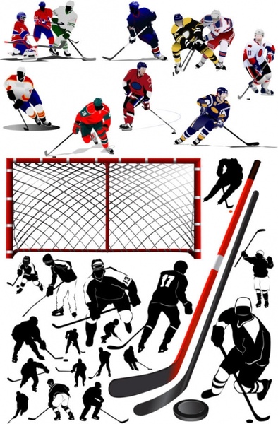 394x600 Hockey Player Vector Free Vector In Encapsulated Postscript Eps
