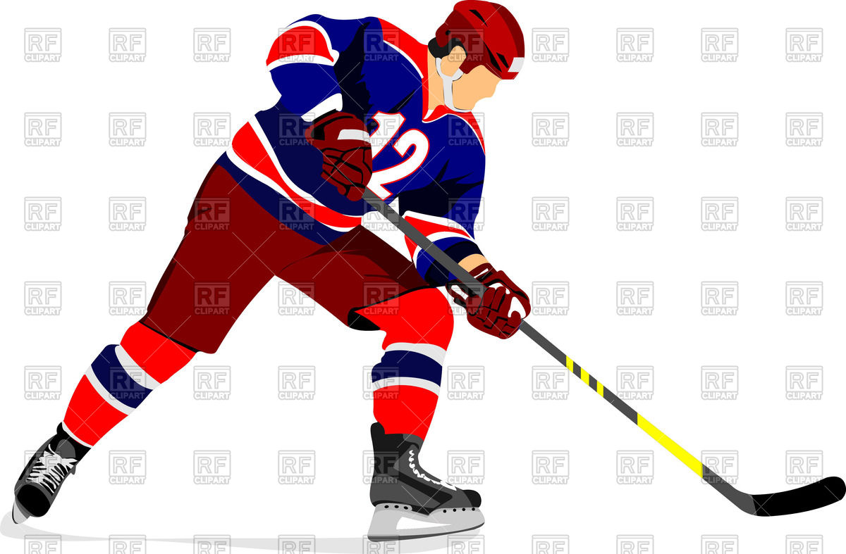 1200x787 Ice Hockey Player Vector Image Vector Artwork Of People