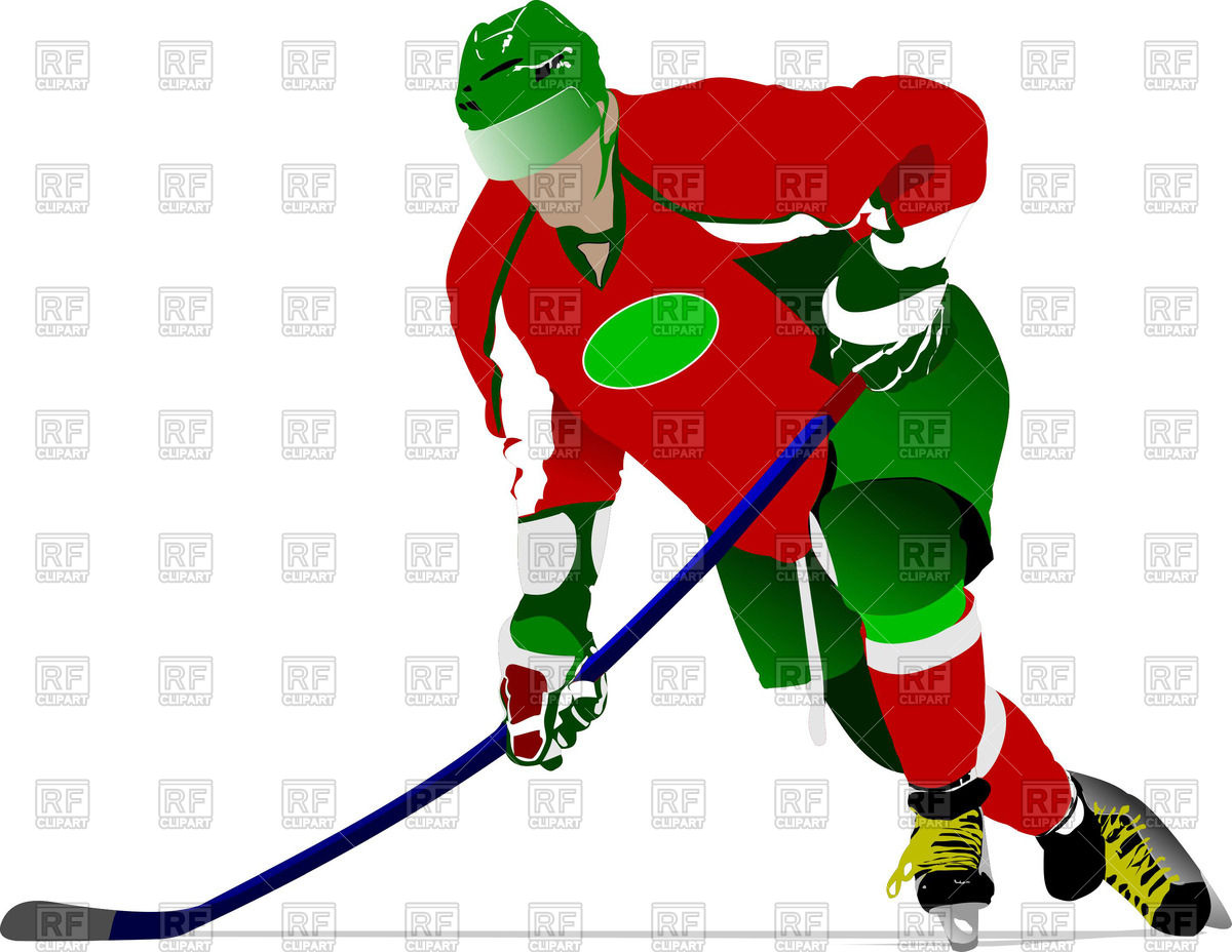 1200x928 Running Ice Hockey Player Vector Image Vector Artwork Of People