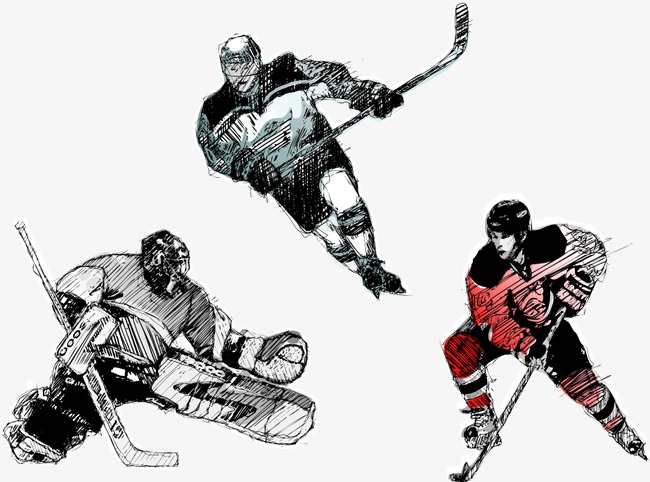 650x482 Vector Ice Hockey Players, Ice Vector, Hockey Player, Athlete Png
