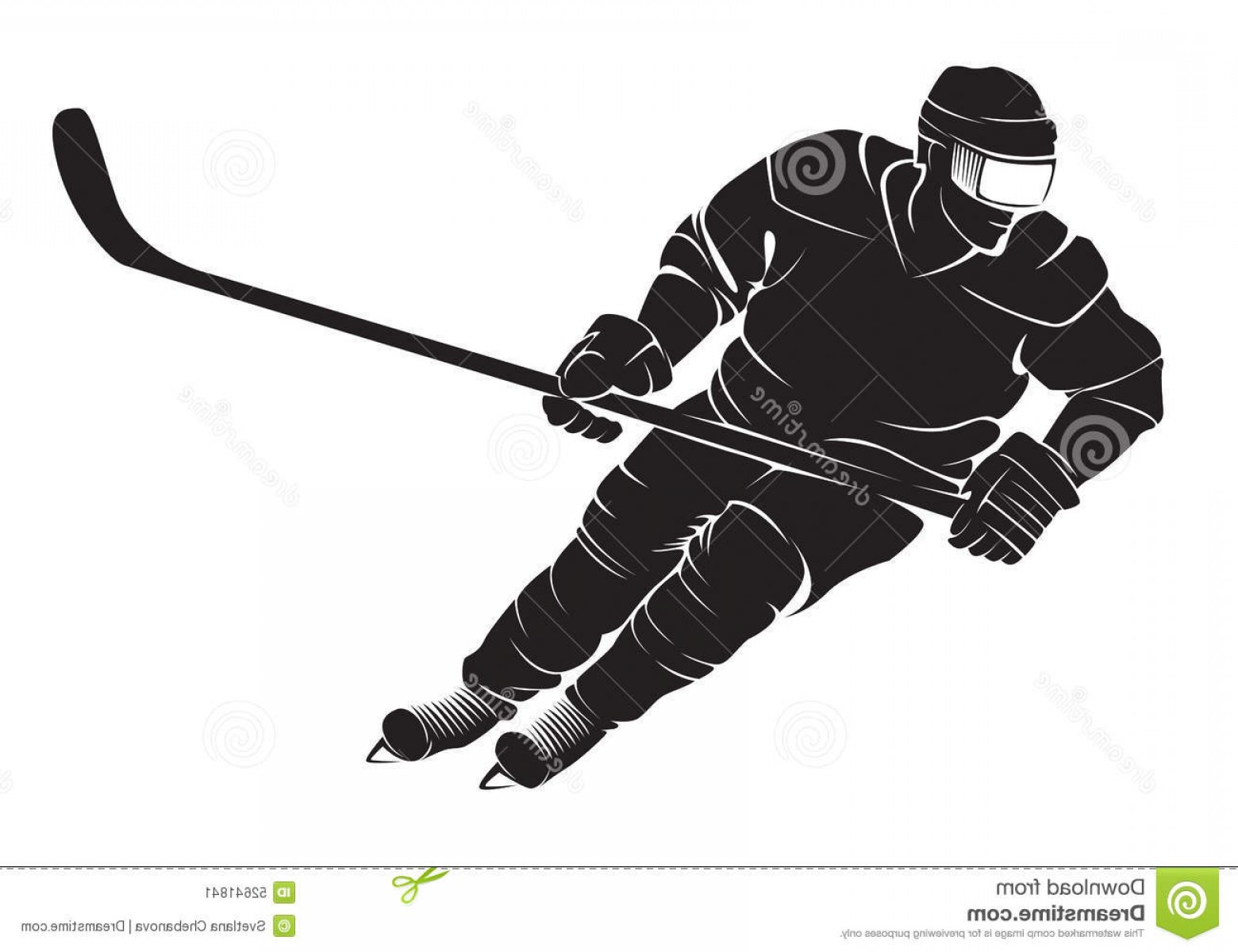 1560x1200 Girl Ice Hockey Player Vector Shopatcloth
