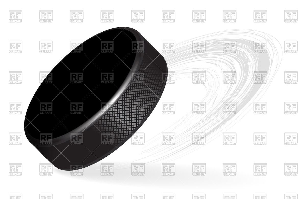 1200x780 Hockey Puck With Rubber Texture Vector Image Vector Artwork Of
