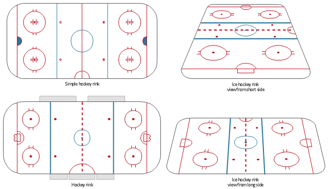 Hockey Rink Vector at GetDrawings | Free download