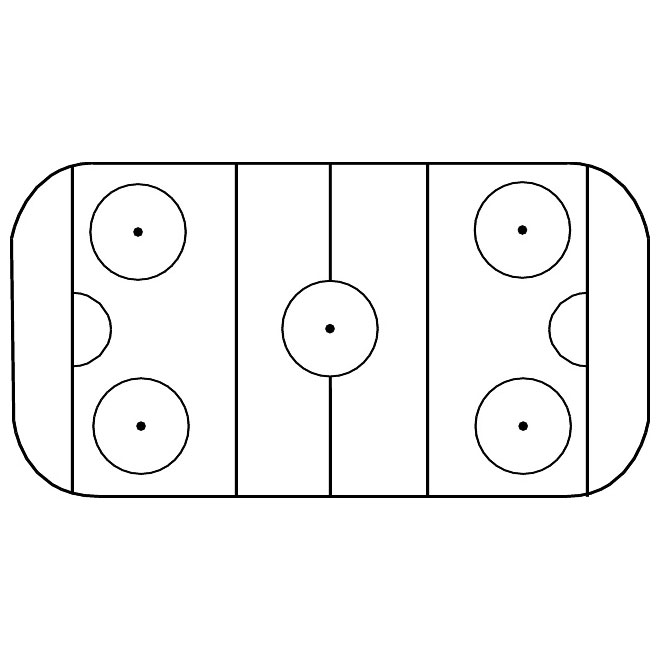 660x660 Ice Hockey Rink Free Vector Image