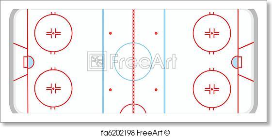 Hockey Rink Vector at GetDrawings | Free download