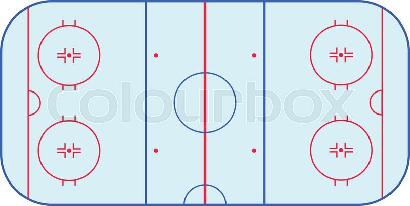 Hockey Rink Vector at GetDrawings | Free download