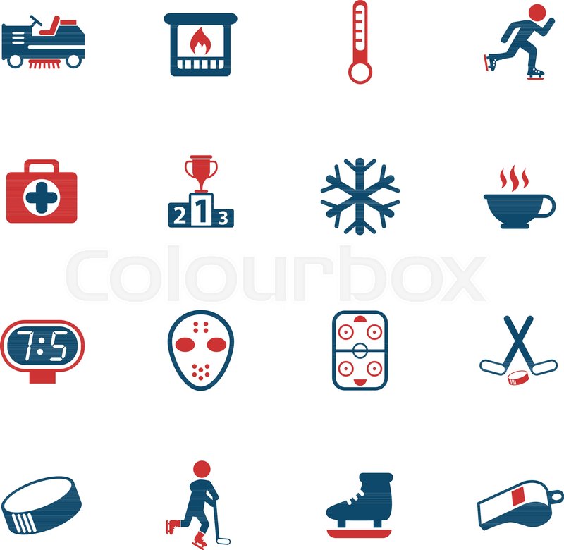 800x780 Ice Rink Vector Icons For Web And User Interface Design Stock