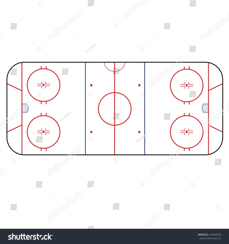 Hockey Rink Vector at GetDrawings | Free download