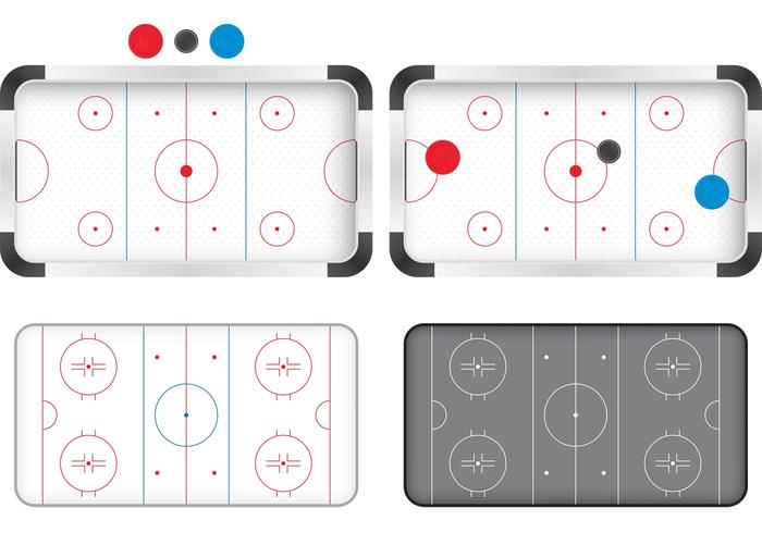 700x490 Hockey Rink Vectors