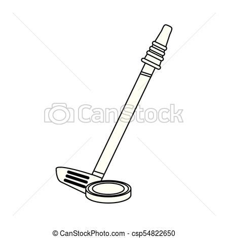 450x470 Hockey Stick And Puck Icon Vector Illustration Graphic Design.