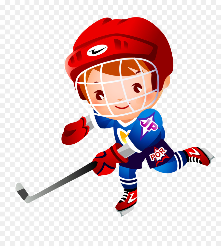 900x1000 Ice Hockey Stick Cartoon Clip Art