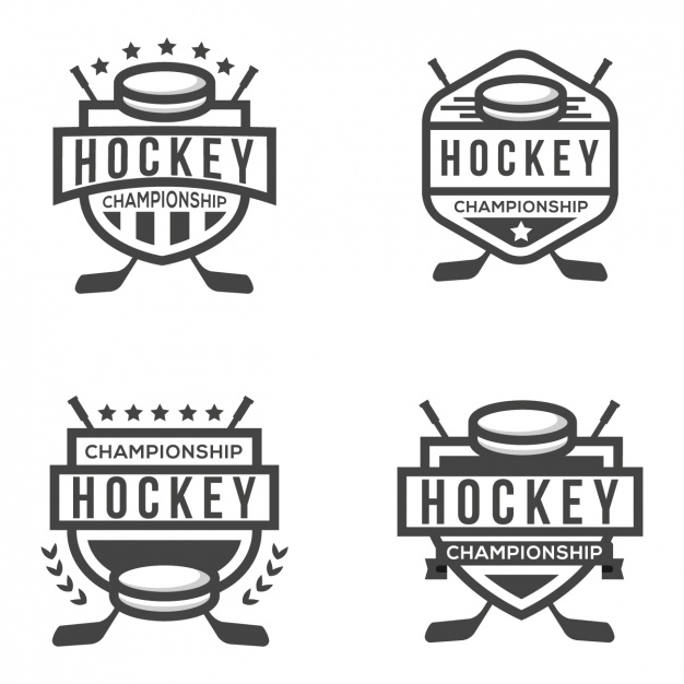 626x626 Cuatro Logotipos Para Hockey Vector Free Download