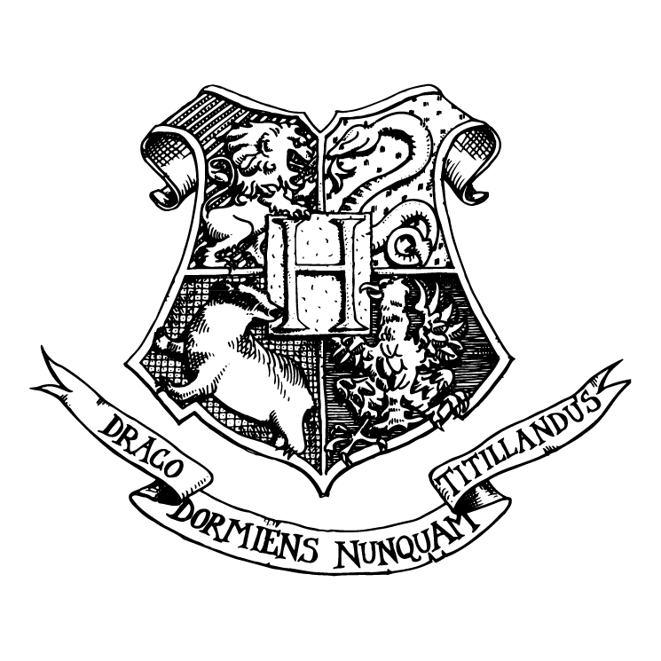 745x745 Hogwarts Free Vector 4vector
