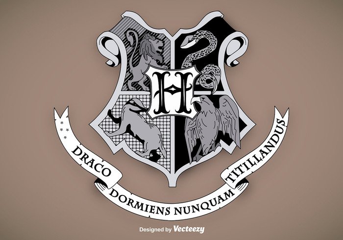 700x490 Hogwarts School Shield Vector
