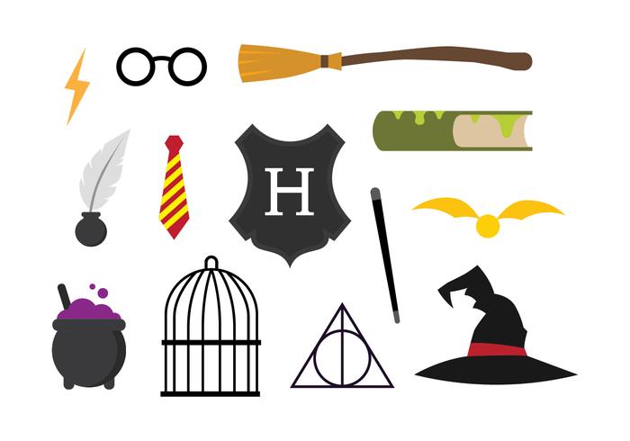 700x490 Free Hogwarts Vector Set