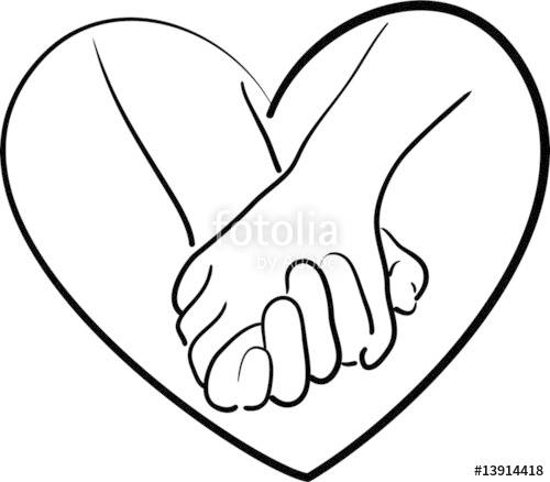 500x438 Holding Hands Stock Image And Royalty Free Vector Files On