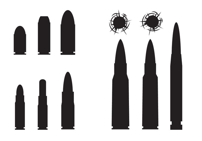 700x490 Free Bullets And Bullets Hole Vector Free Vectors Ui Download