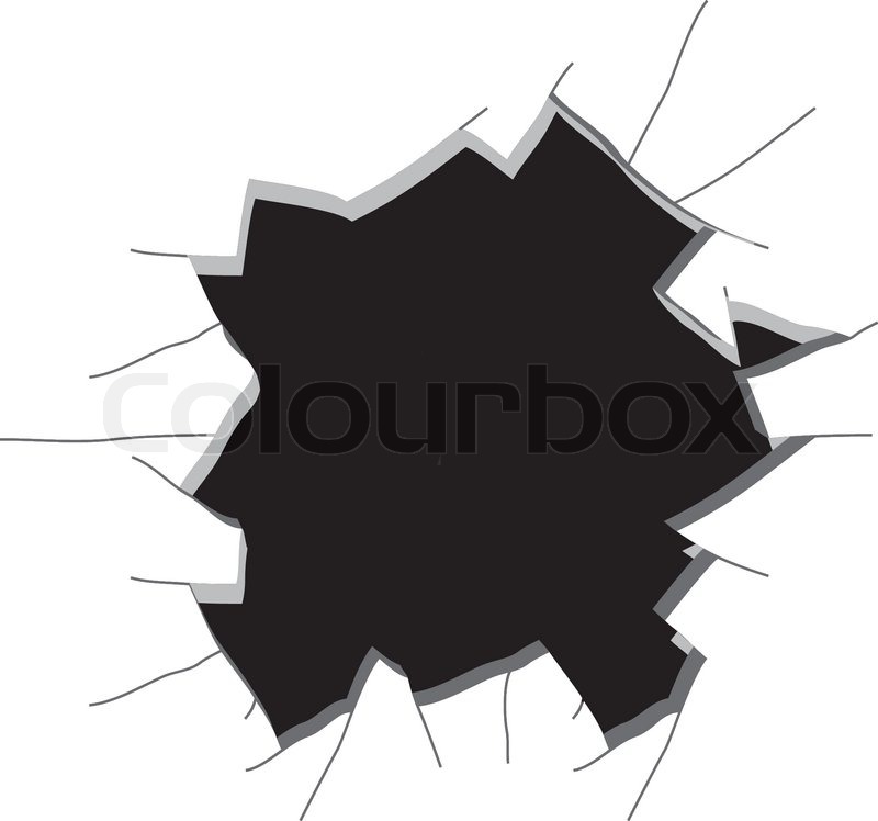 800x748 Hole. Vector Illustration Stock Vector Colourbox