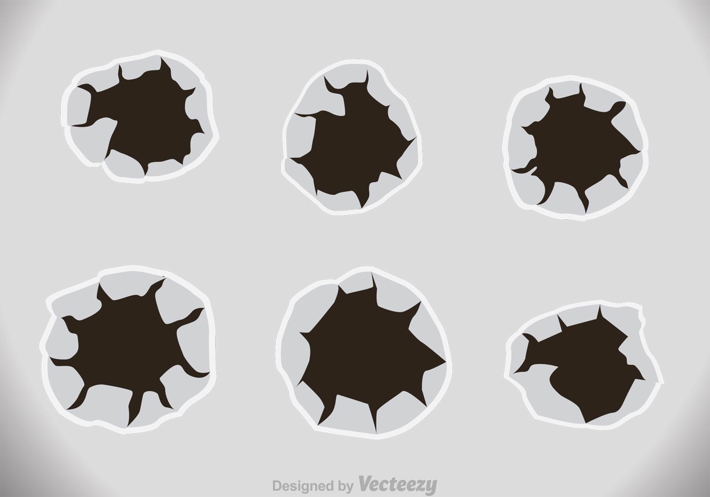 1400x980 Paper Hole Free Vector Art