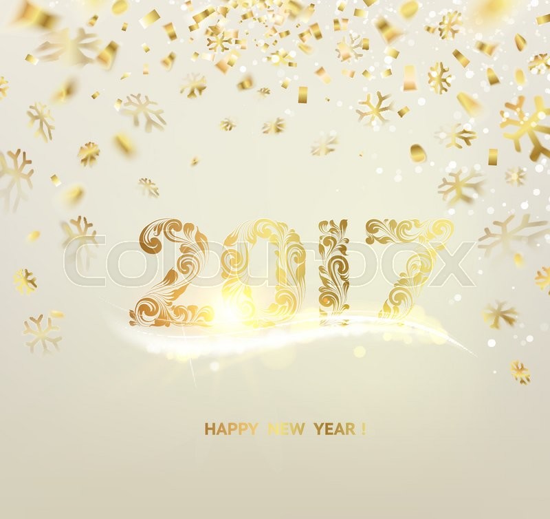 800x754 Merry Christmas Card Over Gray Background With Golden Sparks