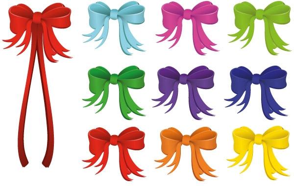 600x380 Vector Holiday Ribbon