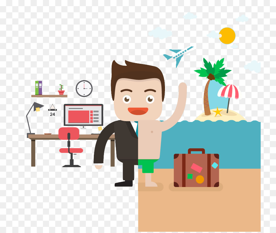 900x760 Vacation Illustration