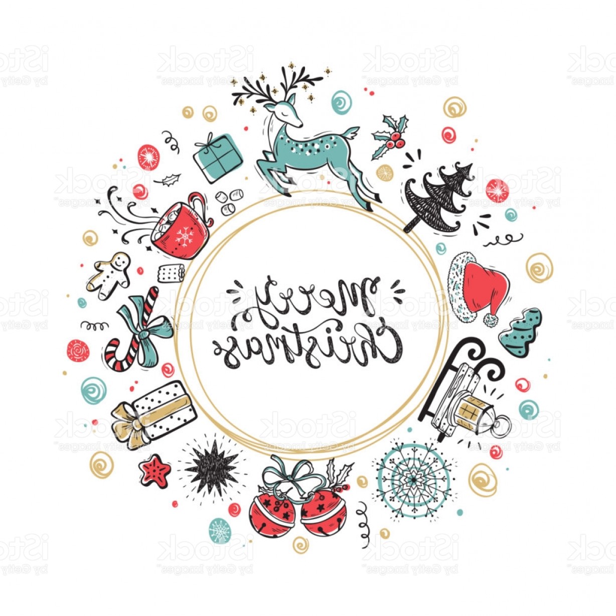 1228x1228 Circle Winter Frame Vector Art Arenawp