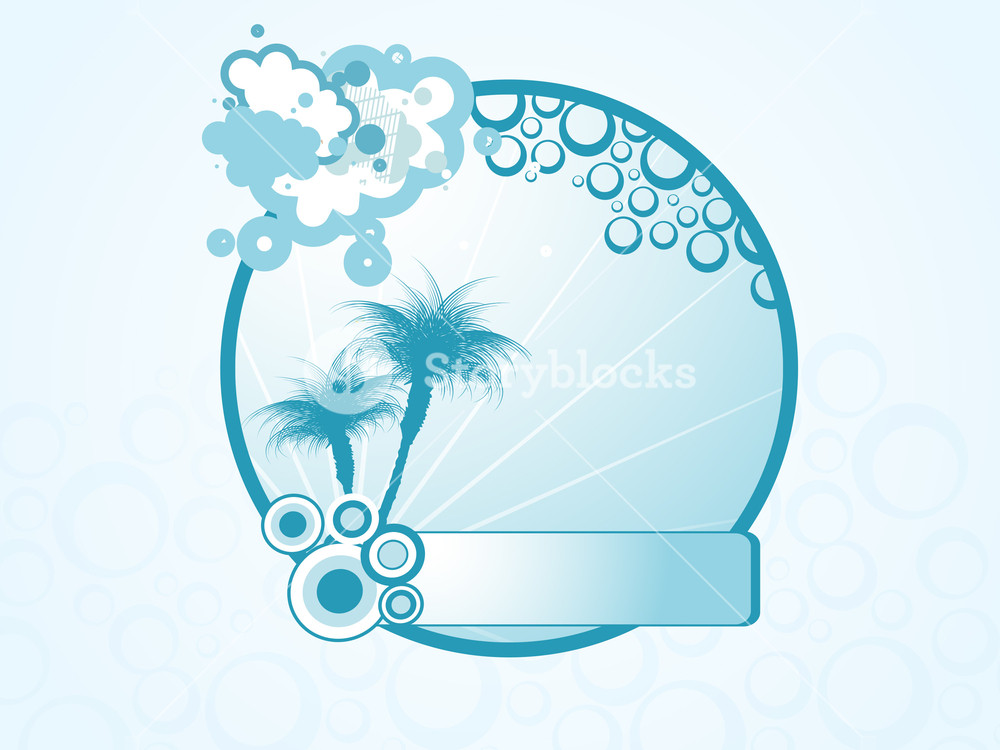 1000x750 Summer Holiday Vector Design9 Royalty Free Stock Image