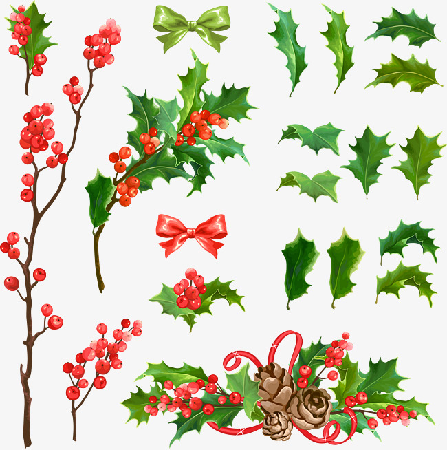 650x654 Various Styles Vector Christmas Tree Decoration, Vector, Christmas