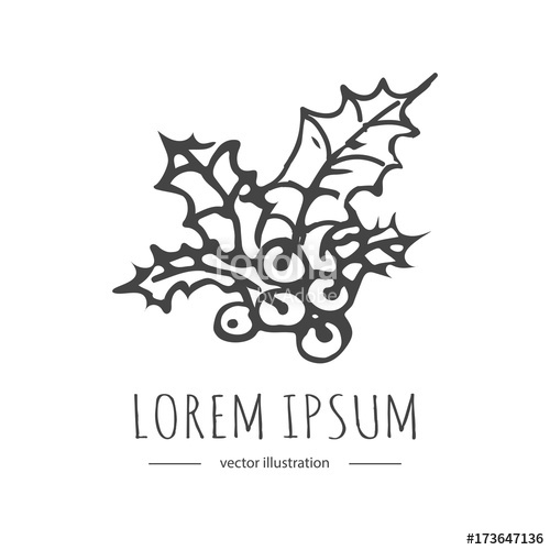 500x500 Hand Drawn Doodle Merry Christmas Related Icon