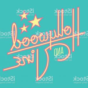 300x300 Stock Photo Hollywood Sign In Flat Style Vector Illustration