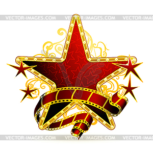 300x294 Stars Clipart Hollywood