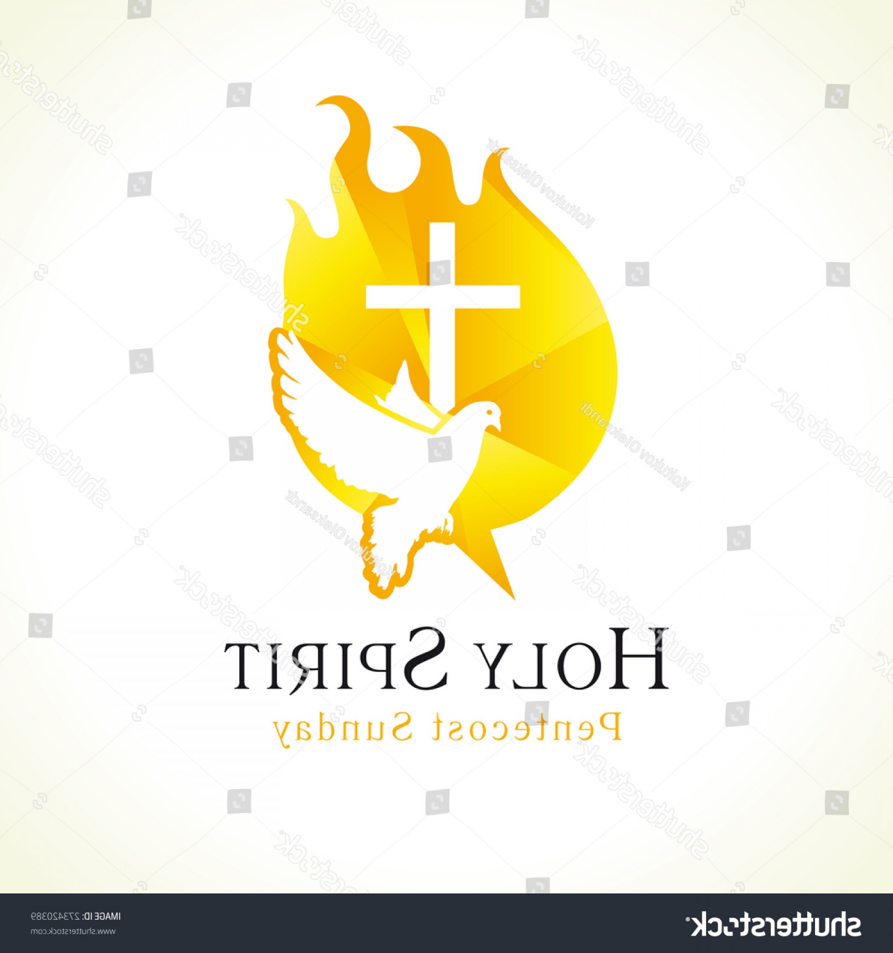 1800x1920 Holy Spirit Pentecost Sunday Vector Greetings Orangiausa