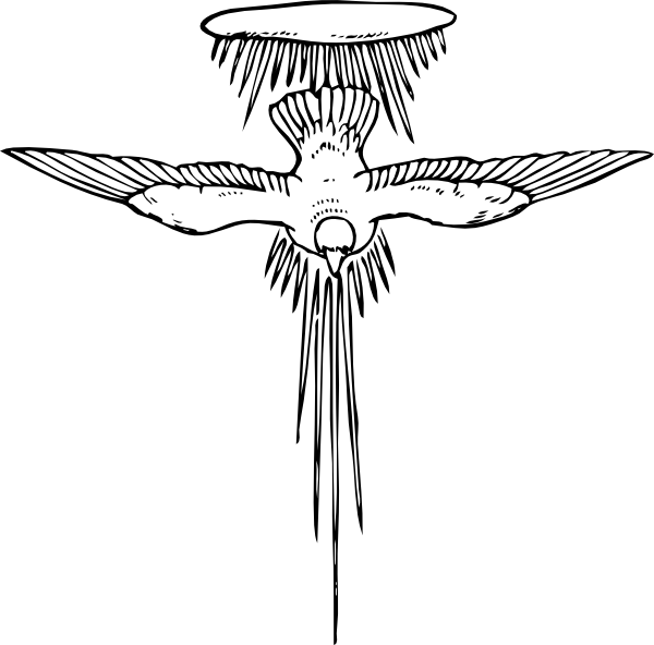 600x592 Holy Spirit Clip Art Free Vector 4vector