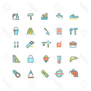 300x300 Photostock Vector Construction Home Repair Building Tools Vector