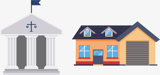 650x303 Vector Housing Construction, Construction Vector, House, Green