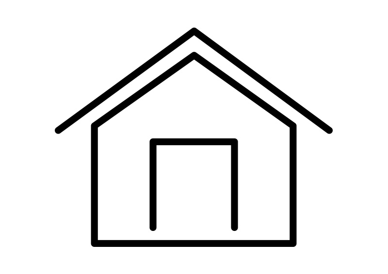800x566 Home Outline Vector Icon