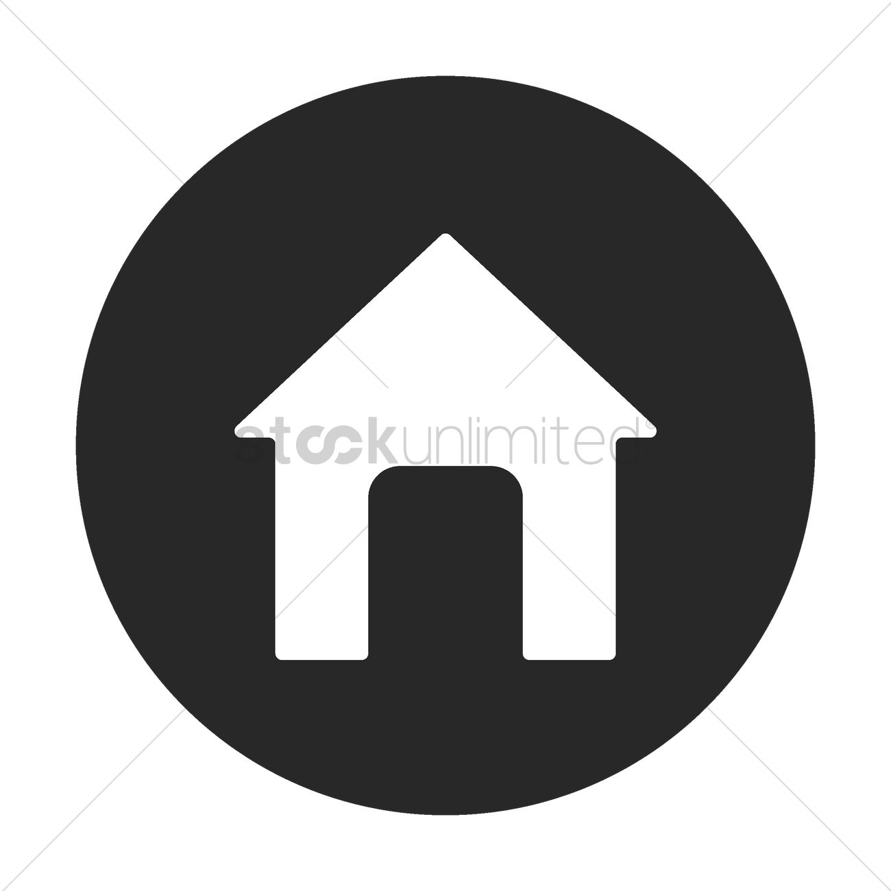 1300x1300 Home Icon Vector Image