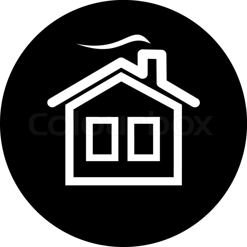 800x800 Vector Icons Of Home Stock Vector Colourbox