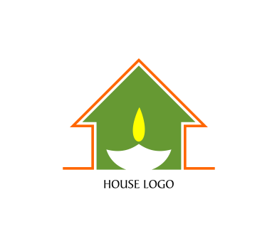 389x346 Home Lamp Education Vector Logo Inspiration Download Vector