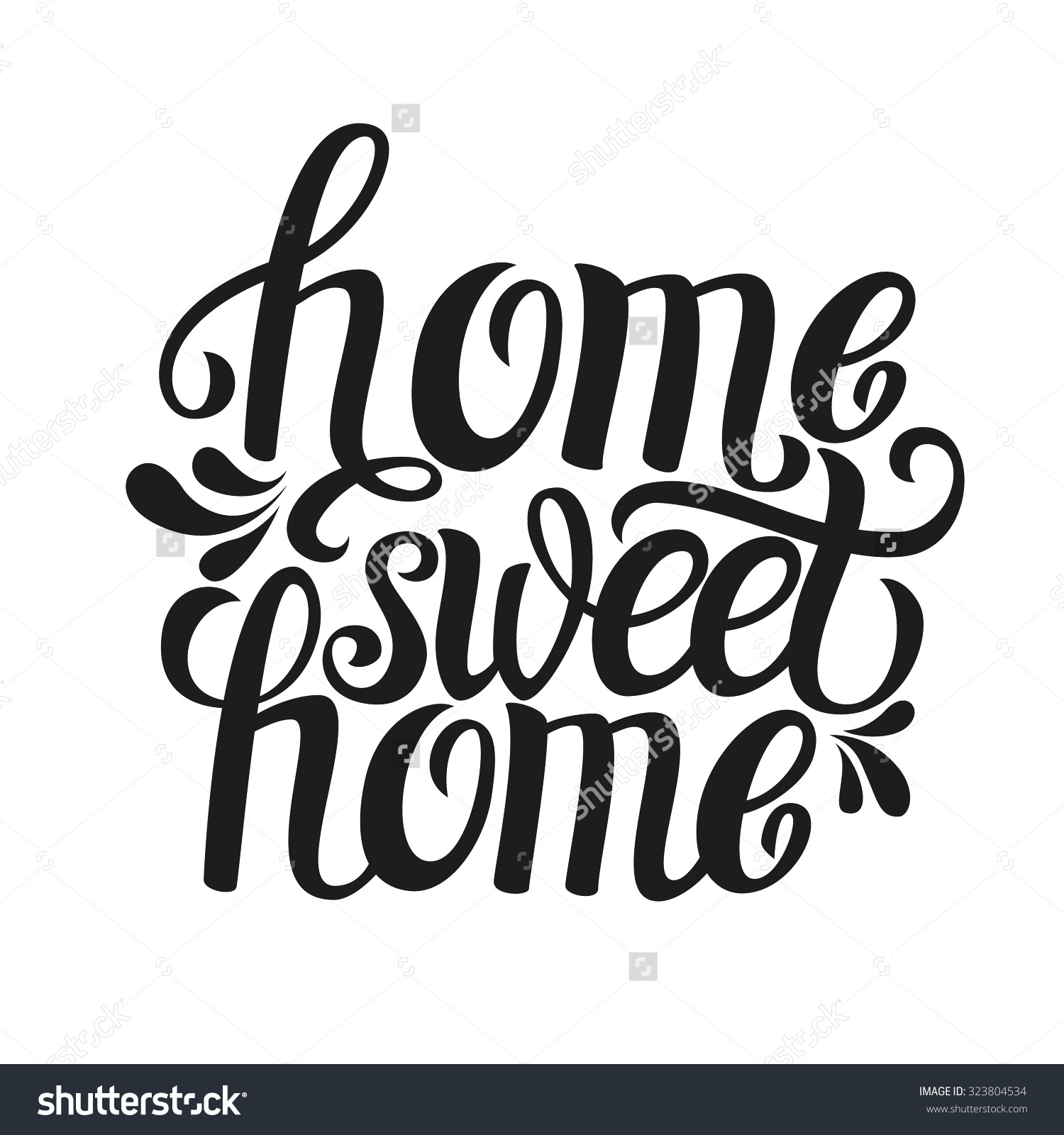 1500x1600 Cute Country Home Sweet Home Clip Freeuse Download